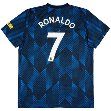2021-22 Manchester United Third Shirt Ronaldo #7 - 8/10 - (XL)