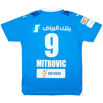 2023-24 Al-Hilal Home Shirt Mitrovic #9 - 6/10 - (M)