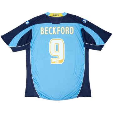 2008-09 Leeds United Away Shirt Beckford #9 - 8/10 - (L)