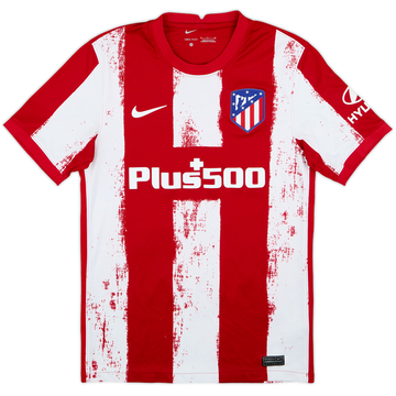 2021-22 Atletico Madrid Home Shirt - 8/10 - (S)