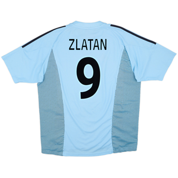 2002-03 Ajax Visitante Camiseta Zlatan #9 - 6/10 - (L)