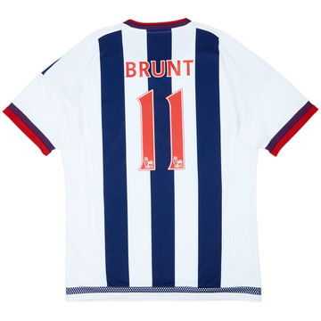 Camiseta de local de West Brom 2015-16 Brunt #11 - 8/10 - (XL)
