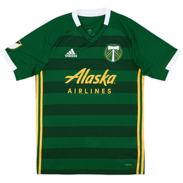 2019-20 Portland Timbers Home Shirt - 10/10 - (S)