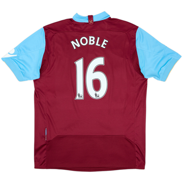 2010-11 West Ham Home Shirt Noble #16 - 7/10 - (XL)