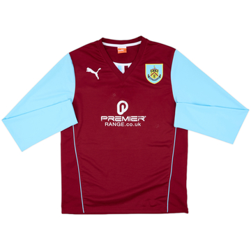 2013-14 Burnley Home L/S Shirt - 5/10 - (L)