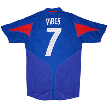 2004-06 France Home Shirt Pires #7 (S)