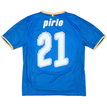 2007-08 Italy Home Shirt Pirlo #21 - 9/10 - (L.Boys)