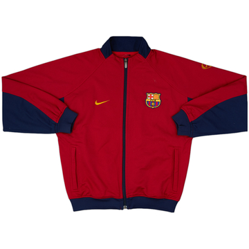 2003-04 Barcelona Nike Track Jacket - 8/10 - (L.Boys)