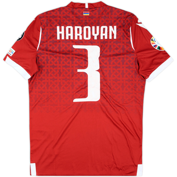 2023 Armenia Match Issue Home Shirt Haroyan #3