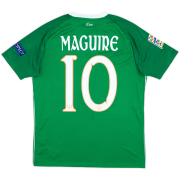 2018 Ireland Match Issue Nations League Home Shirt Maguire #10