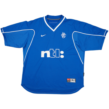 1999-01 Rangers Home Shirt - 7/10 - (L)