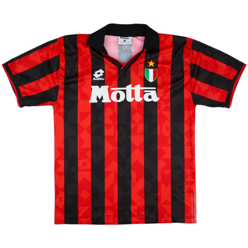 1994-95 AC Milan Home Shirt - 8/10 - (L)