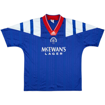 1992-94 Rangers Home Shirt - 8/10 - (L)