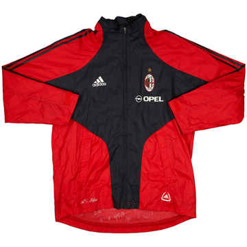 2004-05 AC Milan adidas Hooded Rain Jacket - 6/10 - (M)