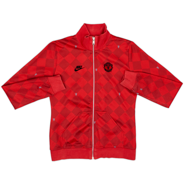 2009-10 Manchester United Nike Track Jacket - 8/10 - (S.Boys)