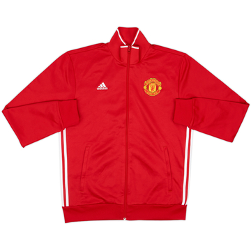 2016-17 Manchester United adidas Track Jacket - 8/10 - (M)