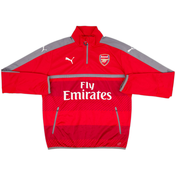 2015-16 Arsenal Puma 1/4 Zip Training Top - 6/10 - (L)