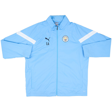 2021-22 Manchester City Staff Issue Puma Track Jacket 'S.A' - 10/10 - (XXL)
