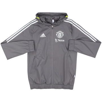2021-22 Manchester United adidas Track Jacket - 10/10 - (XS)