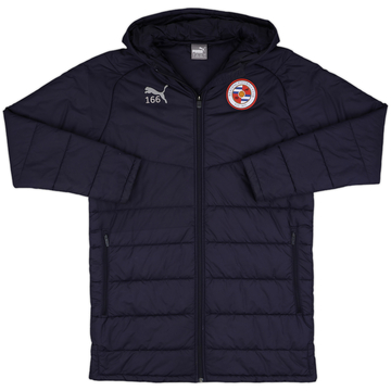 2018-19 Reading Player Issue Puma Padded Bench Coat #166 - 8/10 - (S)