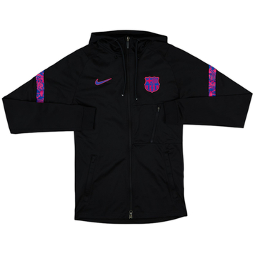 2021-22 Barcelona Nike Hooded Track Jacket - 8/10 - (XS)