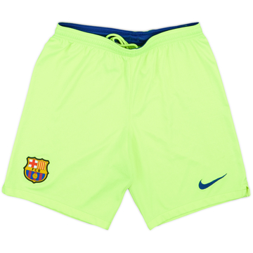 2018-19 Barcelona Away Shorts - 7/10 - (S)