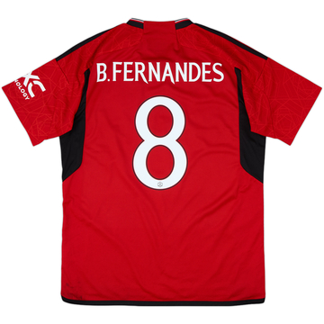 2023-24 Manchester United Home Shirt B.Fernandes #8 - 10/10 - (L)