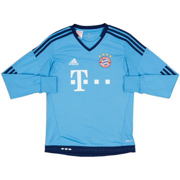 2015-16 Bayern Munich GK Shirt - 9/10 - (XL.Boys)