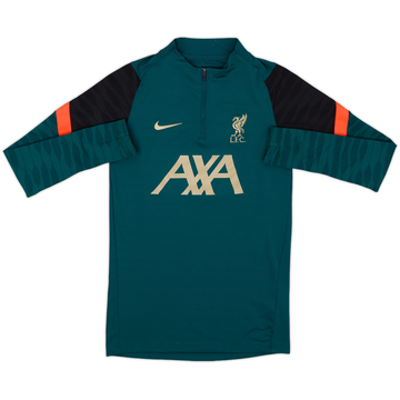 2022-23 Liverpool Nike 1/4 Zip Drill Top - 8/10 - (XS)