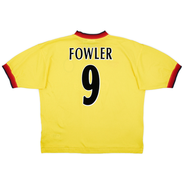 1997-99 Liverpool Away Shirt Fowler #9 - 6/10 - (XL)