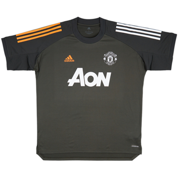 2019-20 Manchester United adidas Training Shirt - 9/10 - (L)