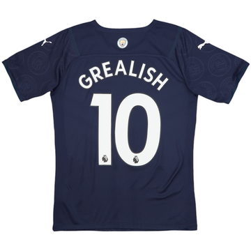 2021-22 Manchester City Authentic Third Shirt Grealish #10 - 10/10 - (S)