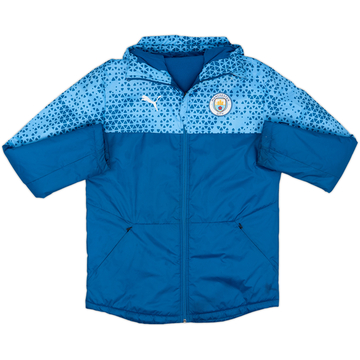 2023-24 Manchester City Puma Hooded Rain Jacket - 8/10 - (M)