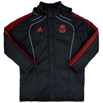 2010-11 Liverpool adidas Padded Bench Coat - 7/10 - (L/XL)
