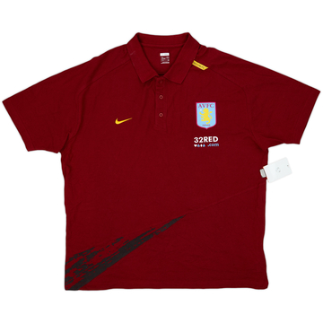2007-08 Aston Villa Nike Polo Shirt (XXL)