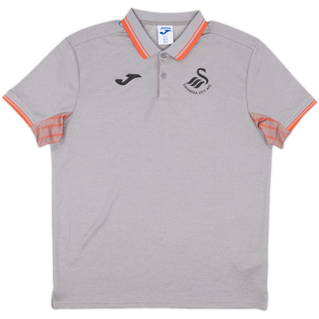 2018-19 Swansea Joma Polo Shirt - 8/10 - (L)