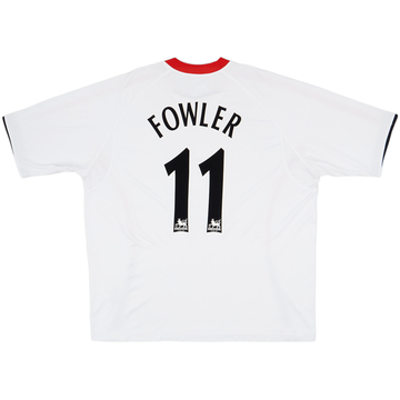 2005-06 Liverpool Away Shirt Fowler #11 - 7/10 - (XXL)
