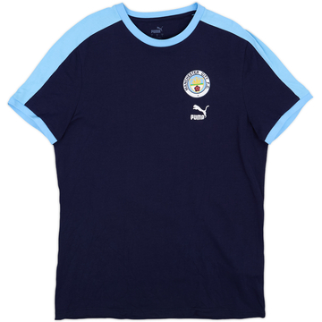 2021-22 Manchester City Puma Cotton Tee - 8/10 - (L)