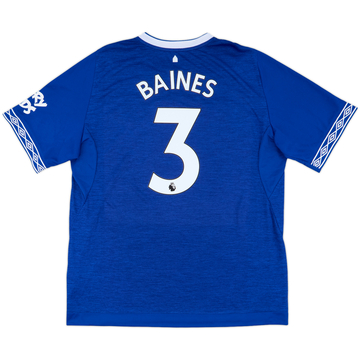 2018-19 Everton Home Shirt Baines #3 - 9/10 - (XXL)