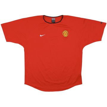 2002-03 Manchester United Nike Training Shirt - 10/10 - (L)
