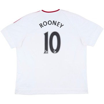 2015-16 Manchester United Away Shirt Rooney #10 - 7/10 - (3XL)