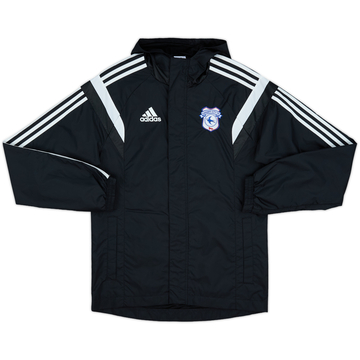 2015-16 Cardiff adidas Hooded Rain Jacket - 8/10 - (XS)