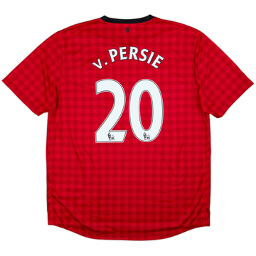 2012-13 Manchester United Home Shirt V.Persie #20 - 8/10 - (XL)