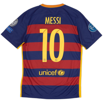 2015-16 Barcelona Camiseta Local Messi #10 - 10/10 - (S)