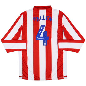 2019-20 Stoke City Home L/S Shirt Allen #4 - 6/10 - (3XL)