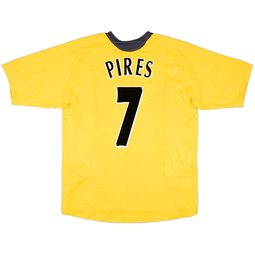 2005-06 Arsenal Away Shirt Pires #7 - 9/10 - (L)