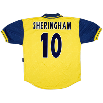 1995-97 Tottenham Third Shirt Sheringham #10 - 9/10 - (L)