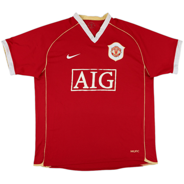 2006-07 Manchester United Home Shirt - 5/10 - (M)