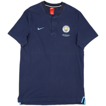 2017-18 Manchester City Nike Polo Shirt - 8/10 - (L)