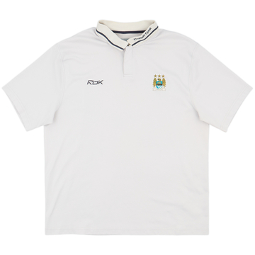 2004-05 Manchester City Reebok Polo Shirt - 4/10 - (XL)